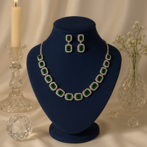 Best Elegant Green Stone Jewelry Set 2025