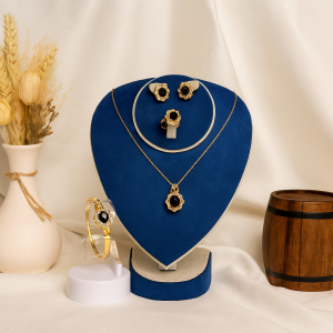 Best Elegant Dark Green Stone Jewelry Set 2025