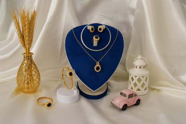 Best Elegant Dark Green Stone Jewelry Set 2025